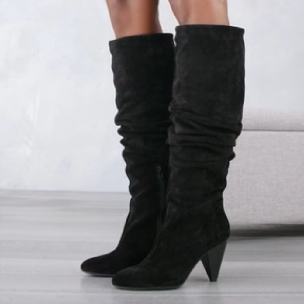 INC International Concepts Gerii Women Pull On Ruched Dress Boots Black …